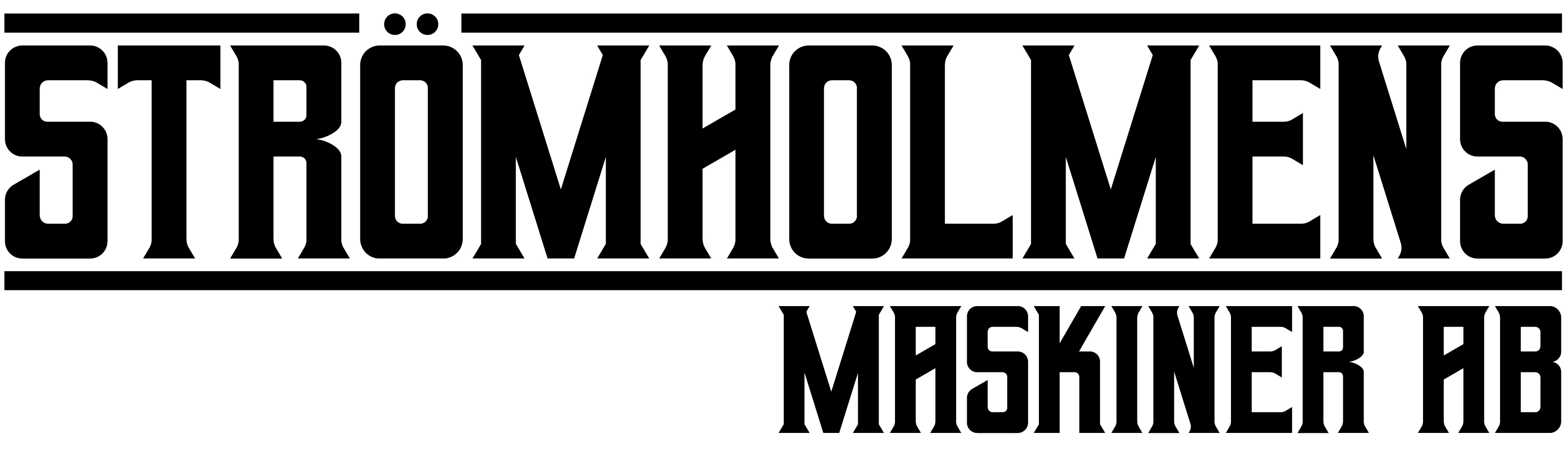 Strömholmens Maskiner AB logotyp