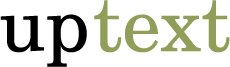 Uptext AB logotyp