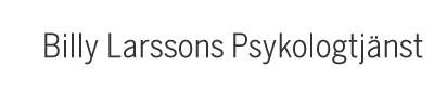 Billy Larssons Psykologtjänst AB logotyp