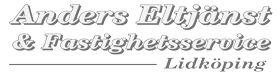 Anders Eltjänst & Fastighetsservice AB logotyp