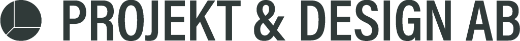 Projekt & Design i Stockholm AB logotyp