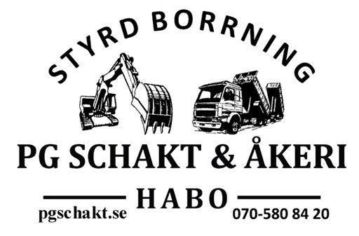 PG Schakt & Åkeri AB logotyp