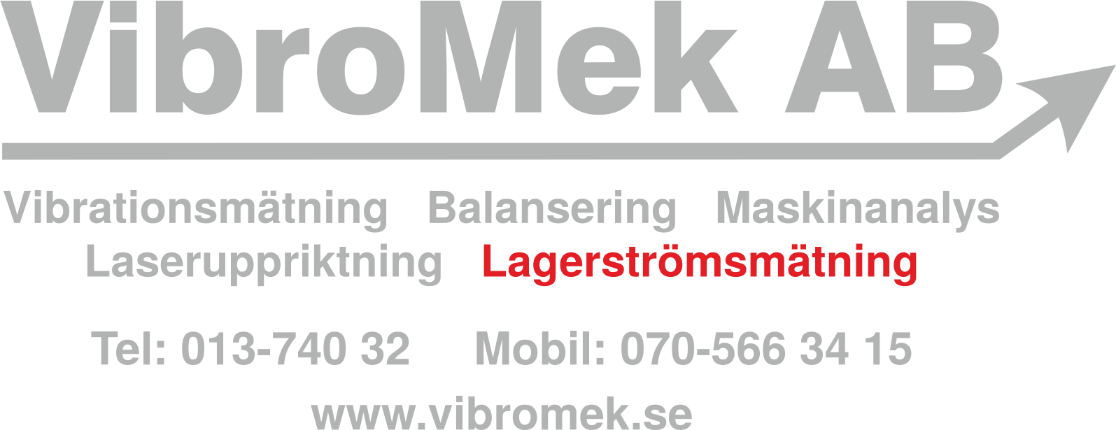 Vibromek AB logotyp