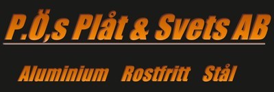 P.Ö's Plåt & Svets AB logotyp