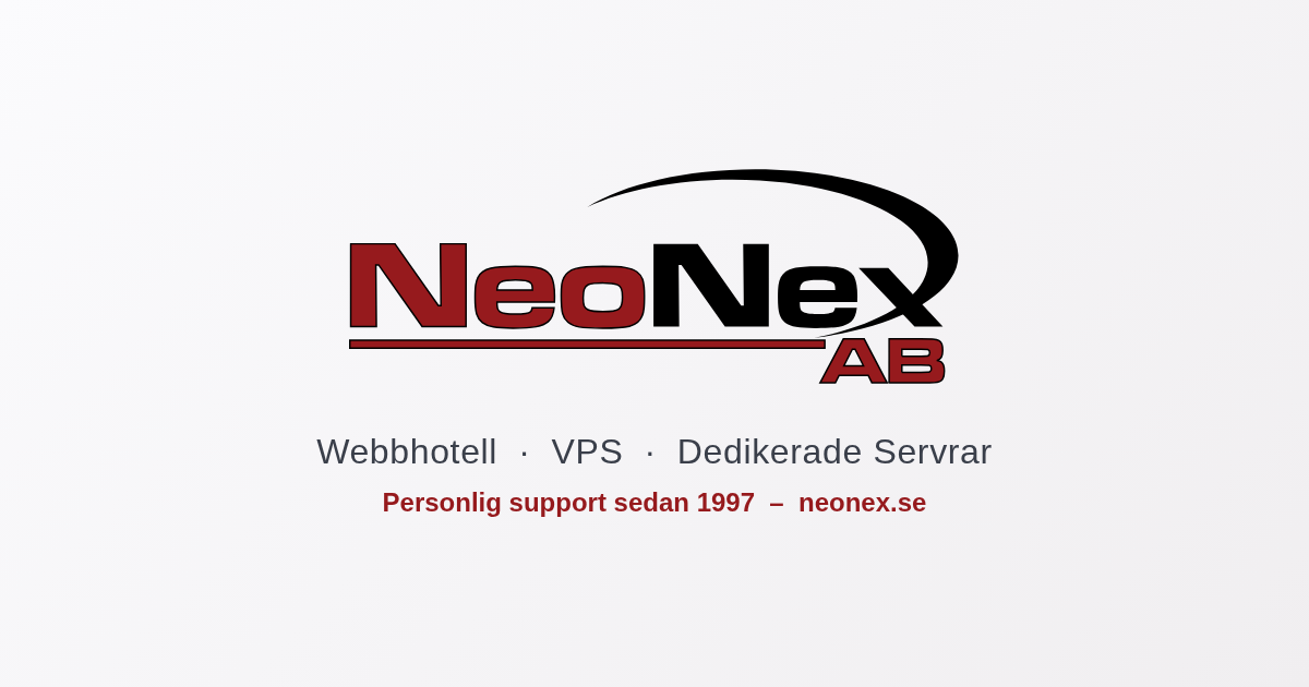 Neonex AB logotyp