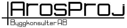 Arosproj Byggkonsulter AB logotyp