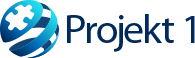 Projekt 1 AB logotyp