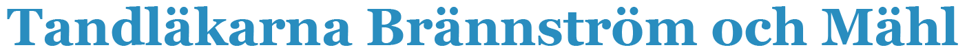 Tandläkare Maria Brännström AB logotyp