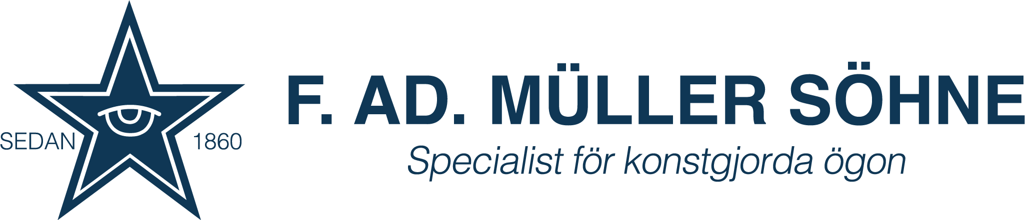 Ocularist Müller AB logotyp