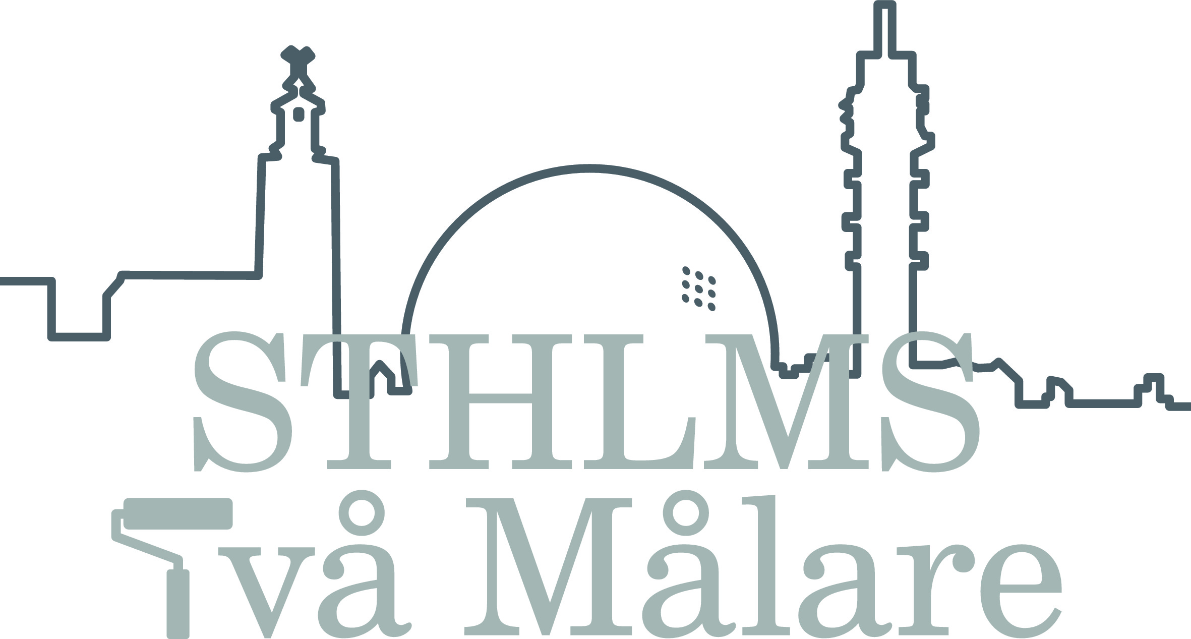 Stockholms två målare AB logotyp