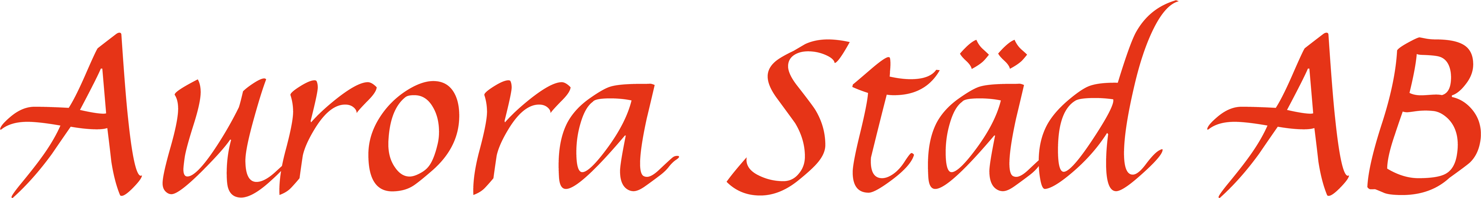 Aurora Städ AB logotyp