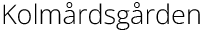 Kolmårdsgården AB logotyp