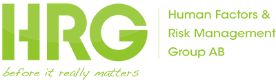 Human Factors & Risk Management Group HRG AB logotyp