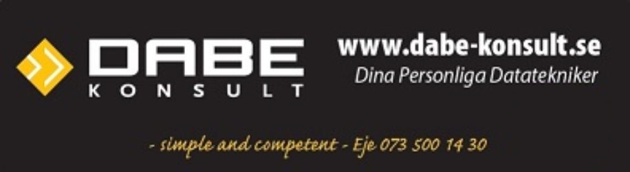 DABE-KONSULT AB logotyp