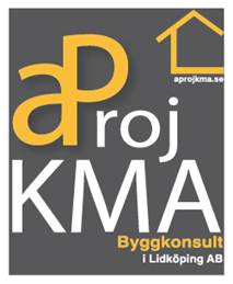 AProjKMA byggkonsult i Lidköping AB logotyp