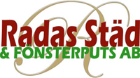 Radas Städ och Fönsterputs AB logotyp