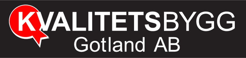 Kvalitetsbygg Gotland AB logotyp