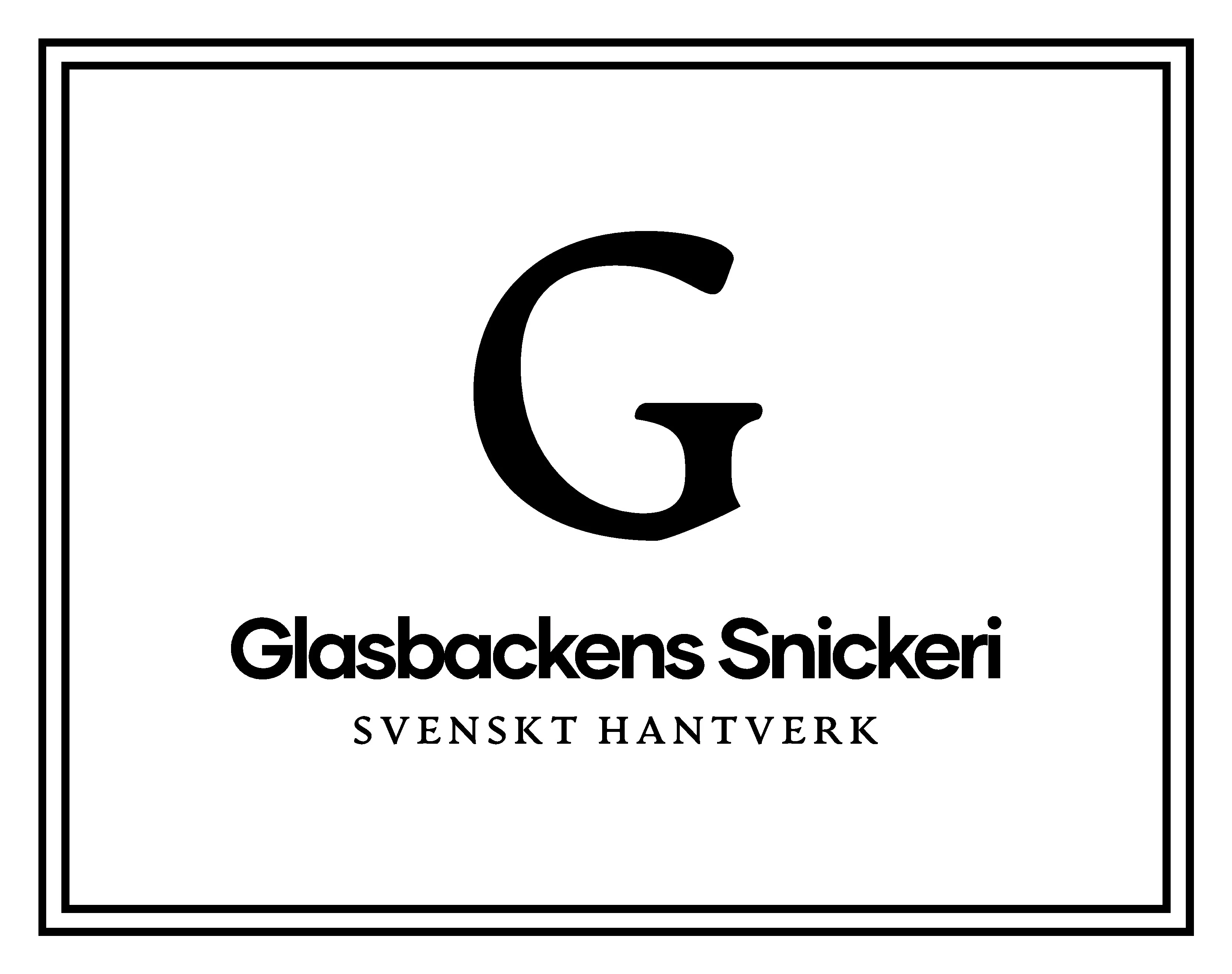 Glasbackens Snickeri AB logotyp