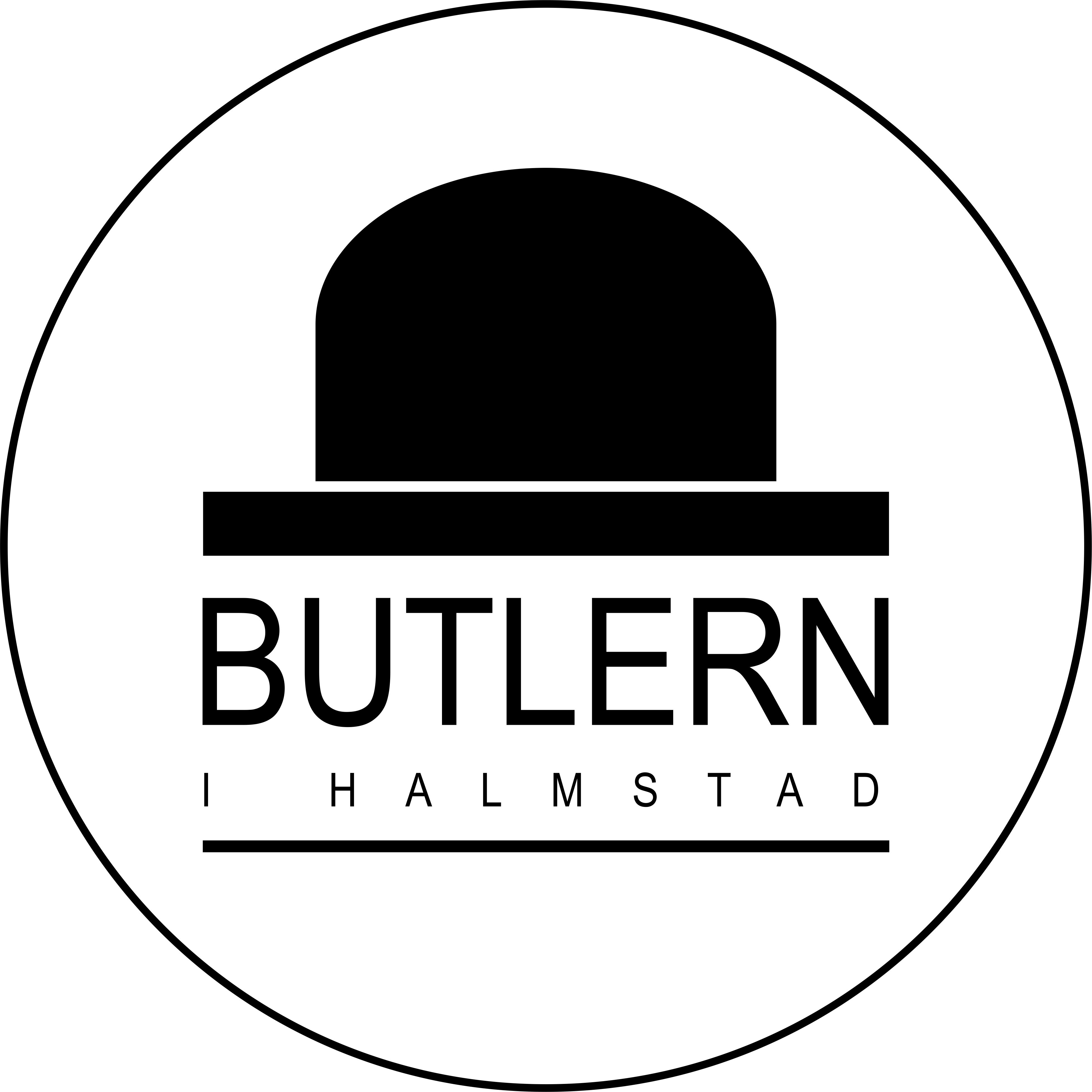 Butlern i Halmstad AB logotyp