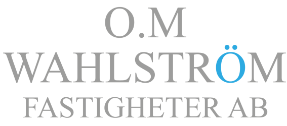 O.M Wahlström Fastigheter AB logotyp