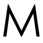 Signerat M AB logotyp
