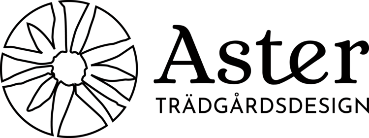 Aster Trädgårdsdesign AB logotyp