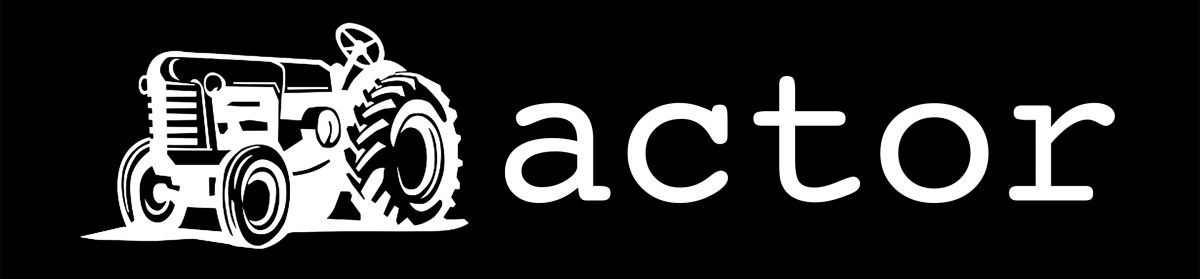 TR:ACTOR Productions AB logotyp