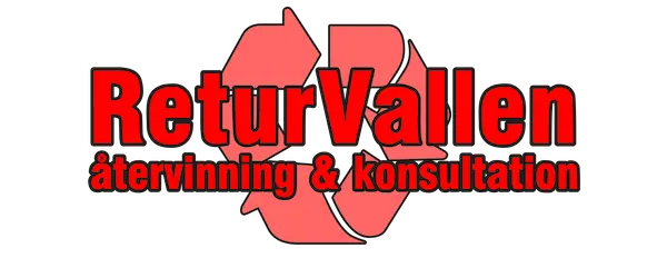 Returvallen återvinning och konsultation AB logotyp