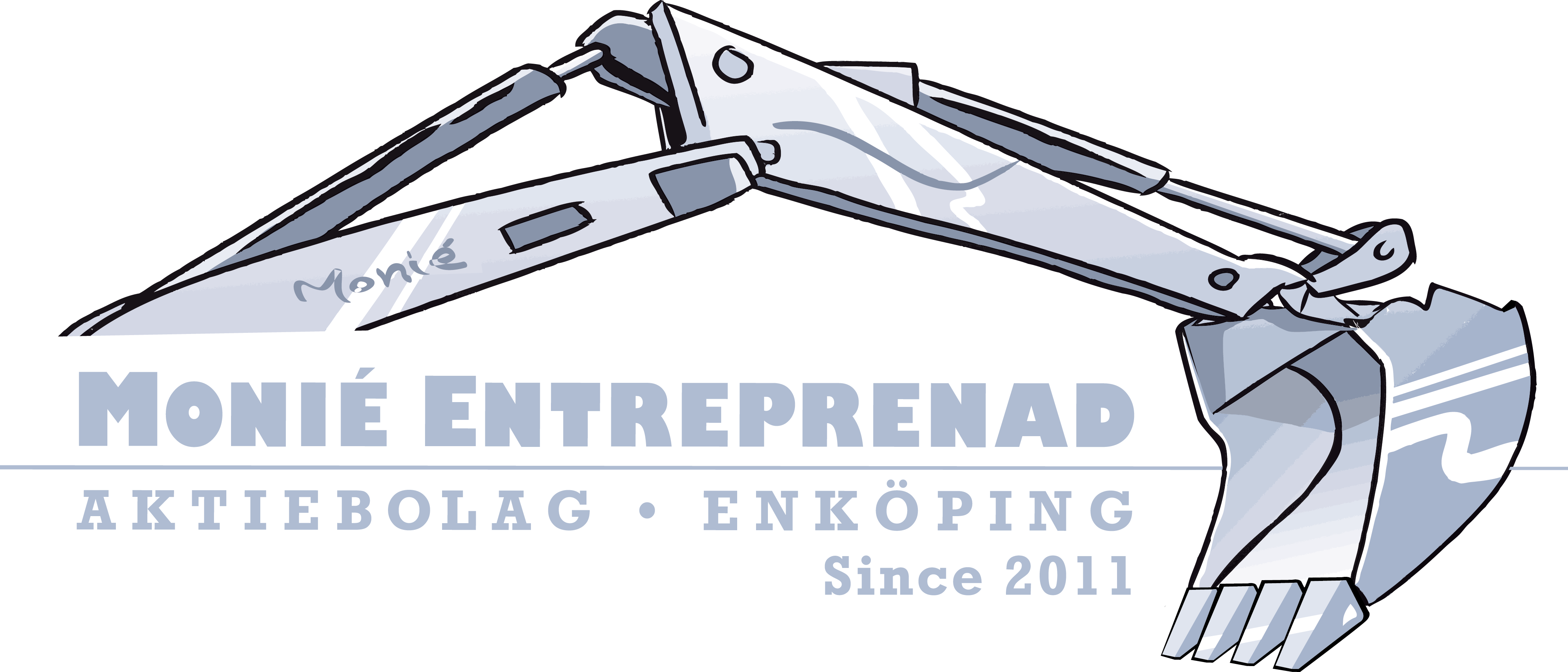 Monié Entreprenad AB logotyp