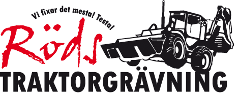 Röds Traktorgrävning AB logotyp