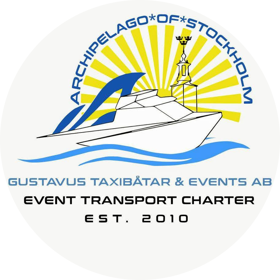 Gustavus Taxibåtar & Events AB logotyp