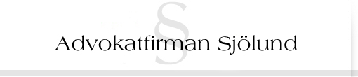 Advokatfirman Sjölund & Partners AB logotyp