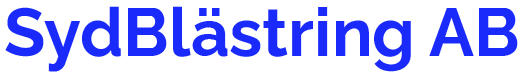 Sydblästring Aktiebolag logotyp