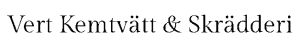 Vert Kemtvätt&Skrädderi AB logotyp