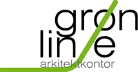 grön linje arkitektkontor AB logotyp