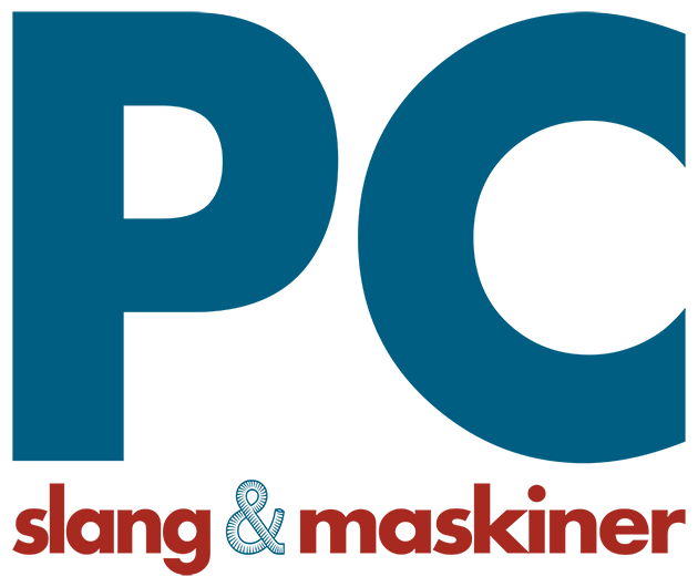 P.C Slang & Maskiner AB logotyp