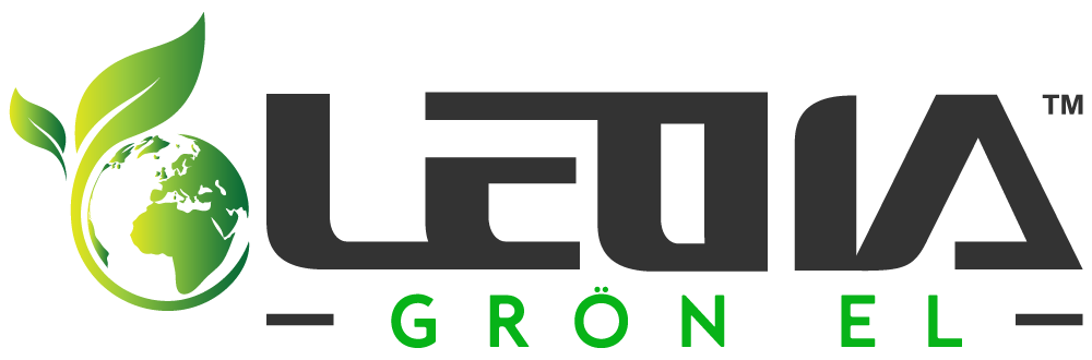 LEDiA Grön EL SWEDEN AB logotyp