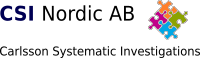 Carlsson Systematic Investigations Nordic AB logotyp