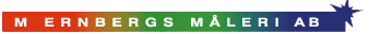 M. Ernbergs Måleri & Bygg AB logotyp