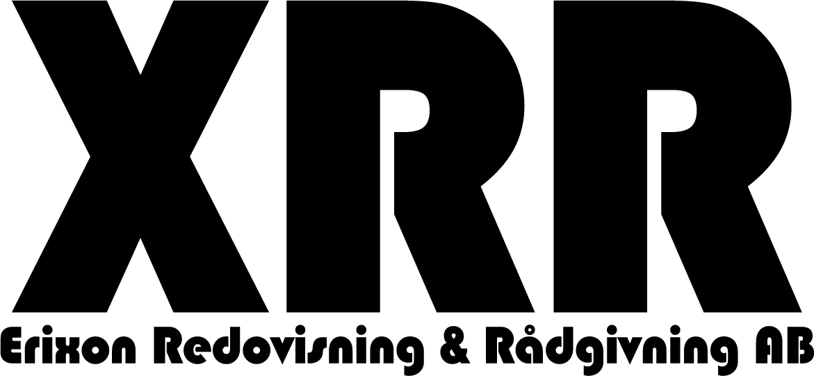 XRR Erixon Redovisning & Rådgivning AB logotyp