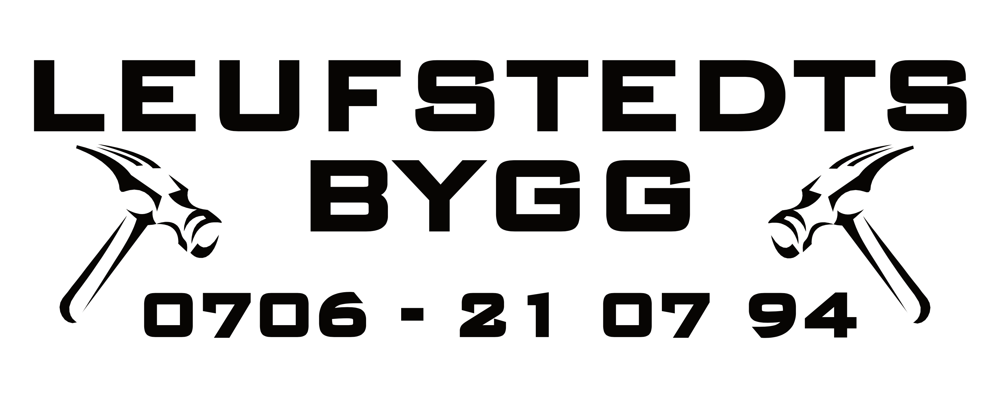 Leufstedts Bygg AB logotyp