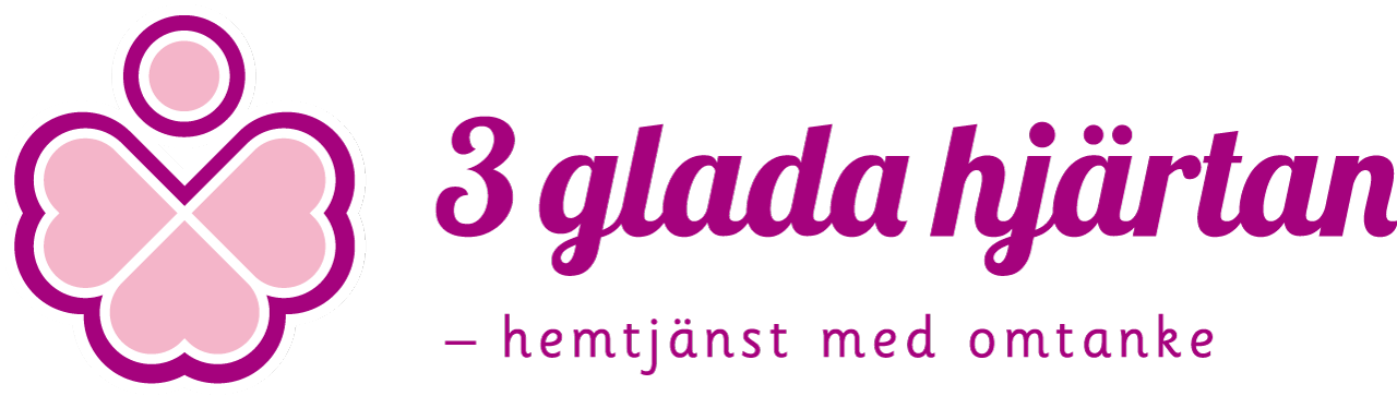 3 Glada Hjärtan AB logotyp