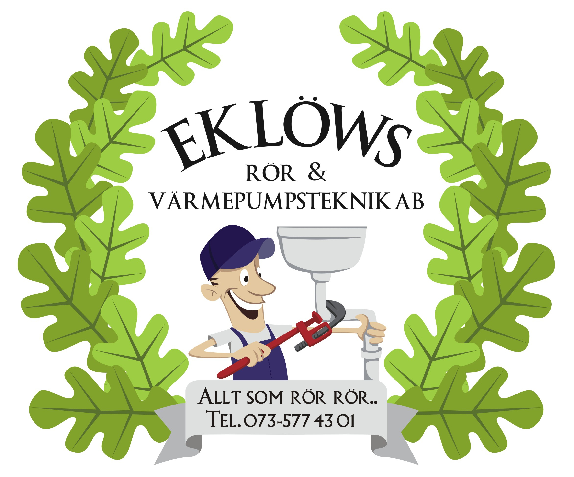 Eklöws Rör och Värmepumpsteknik Aktiebolag logotyp