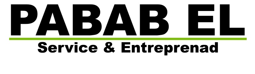 PABAB El, It & Maskinservice AB logotyp