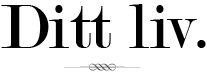 Hemtjänst Ditt liv AB logotyp