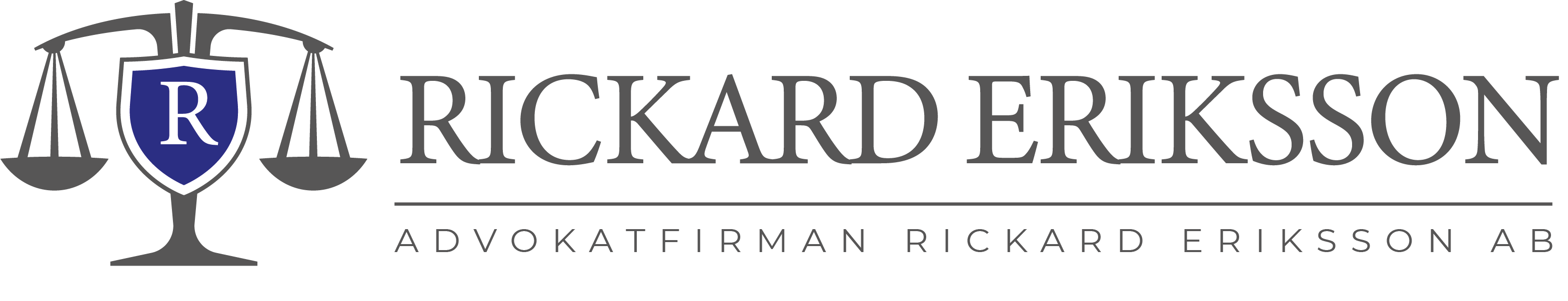Advokatfirman Rickard Eriksson AB logotyp
