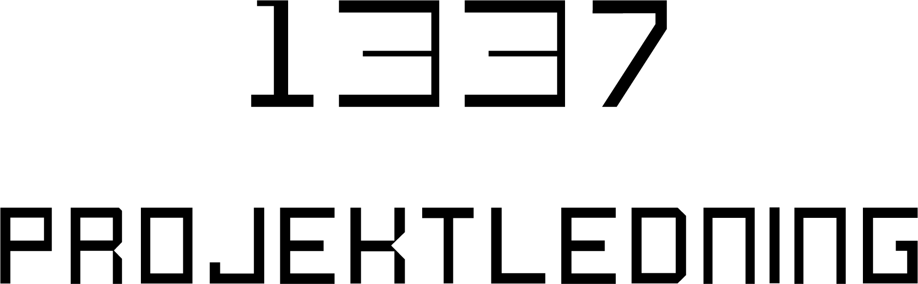 1337 Projektledning i Malmö AB logotyp