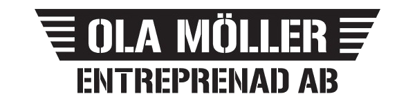 Ola Möllers entreprenad AB logotyp
