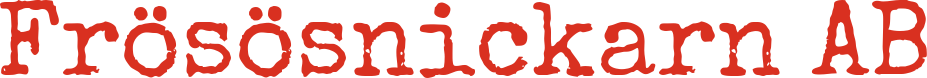 Frösösnickarn AB logotyp