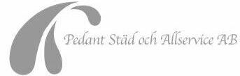 Pedant Städ och Allservice i Hallsberg AB logotyp